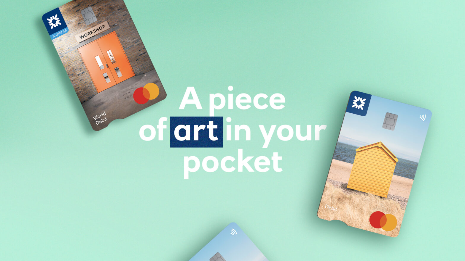 Popping a piece of art in millions of pockets across the UK.